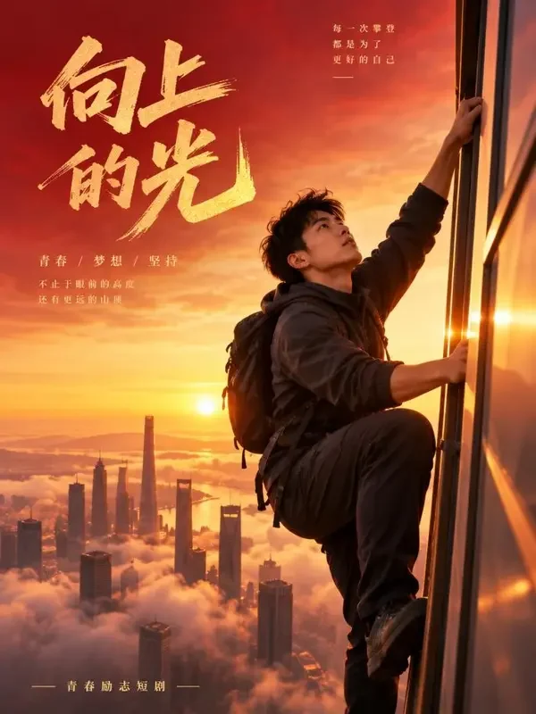 《逆袭人生从日出开始》短剧封面海报